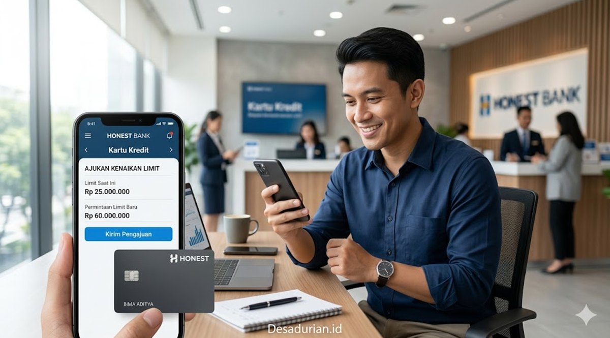 Cara Menaikkan Limit Kartu Kredit Honest Lengkap dengan Syarat
