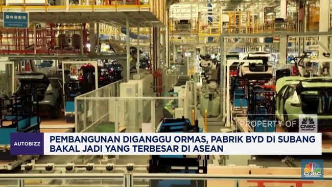 Digeruduk Ormas, Sudah Segini Jumlah Pekerja Lokal di Pabrik BYD Subang