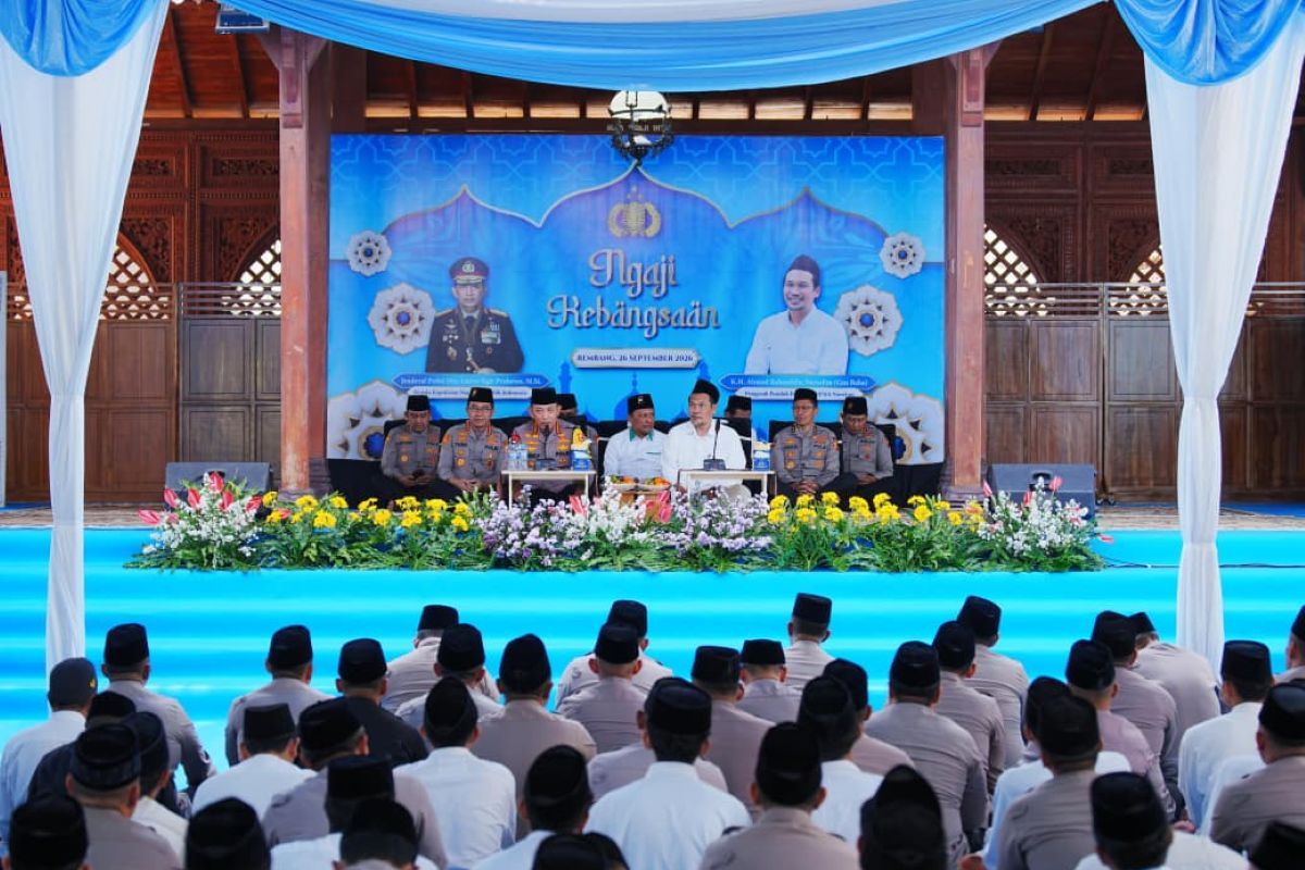 Gus Baha dan Polri Bersinergi Perkuat Persatuan Bangsa Lewat Ngaji Kebangsaan