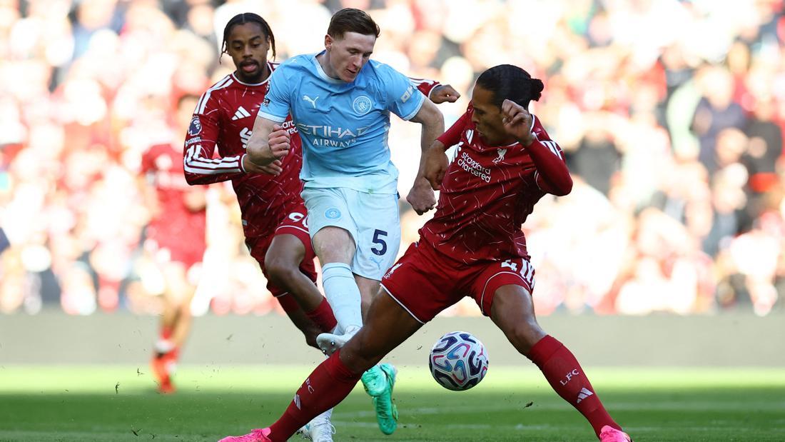 Kala Elliot Anderson Jadi 'Bos' di Anfield: Man City Libas Liverpool 3-0