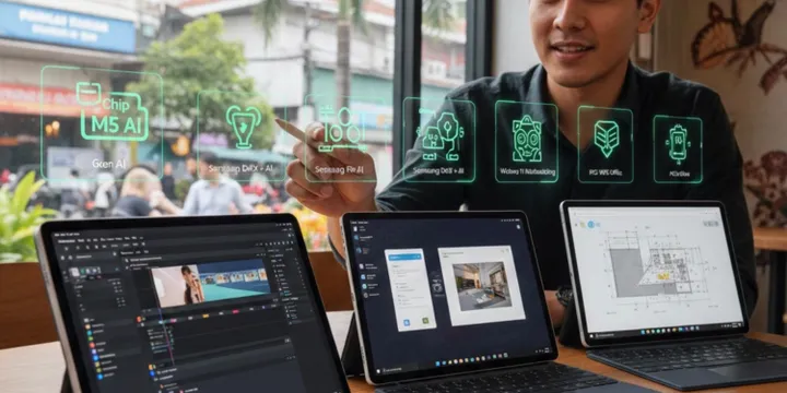Perang Tablet 2026 Makin Sengit, Layar 144Hz hingga Fitur AI Jadi Senjata Baru Para Produsen