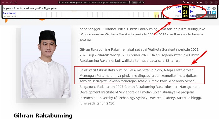 Gibran: Riwayat SMP Kontroversi, Arsip Pemkot Solo dan Netizen Bereaksi
