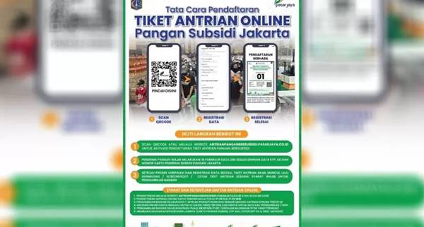 Cara Daftar Antrian KJP Dharma Jaya dan Pasar Jaya Lewat HP dengan Mudah