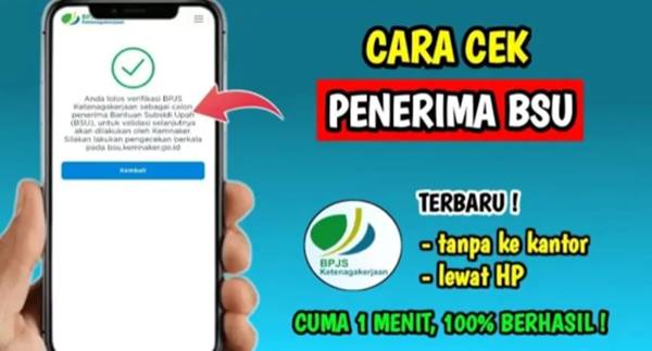 Cek BSU 2026 Online, Hanya Masukkan NIK KTP, Ini Link Resmi Kemnaker