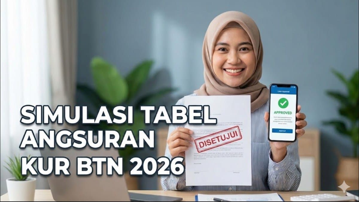 Simulasi Tabel Angsuran KUR BTN 2026, UMKM Wajib Tahu Sebelum Daftar