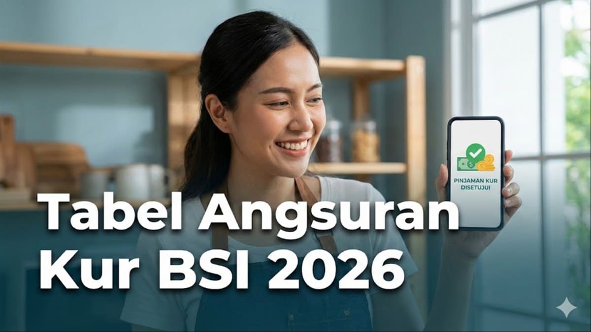 Tabel Angsuran KUR BSI 2026 Terbaru, Cicilan Mulai Ringan untuk UMKM
