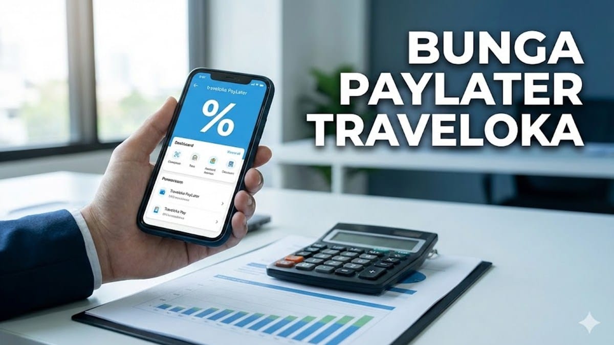 Berapa Bunga PayLater Traveloka Per Bulan Ini Besaran Biaya dan Simulasinya 2026