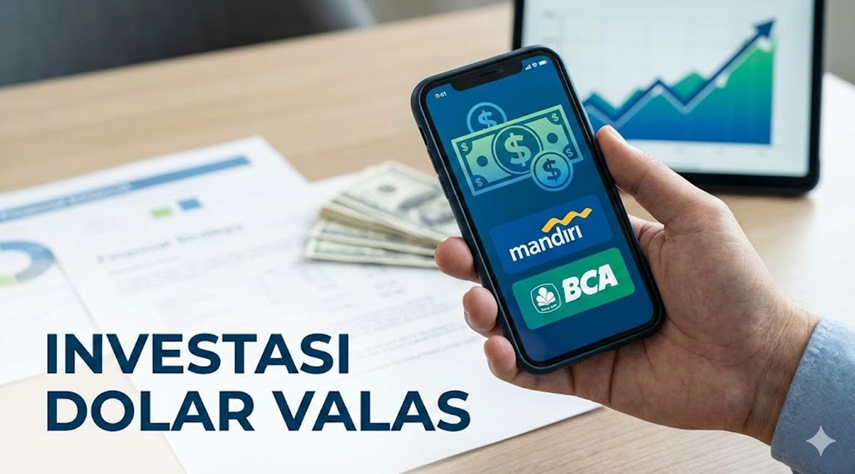 Cara Investasi Dolar Lewat Rekening Valas Mandiri dan BCA, Lengkap Untuk Pemula 2026