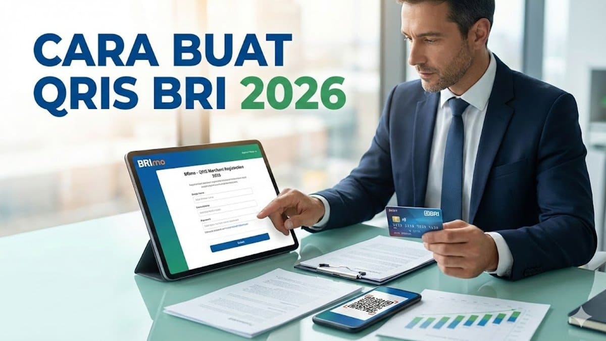 Cara Membuat QRIS BRI 2026 Secara Online, Pedagang Wajib Tahu! Aktif dalam Hitungan Menit