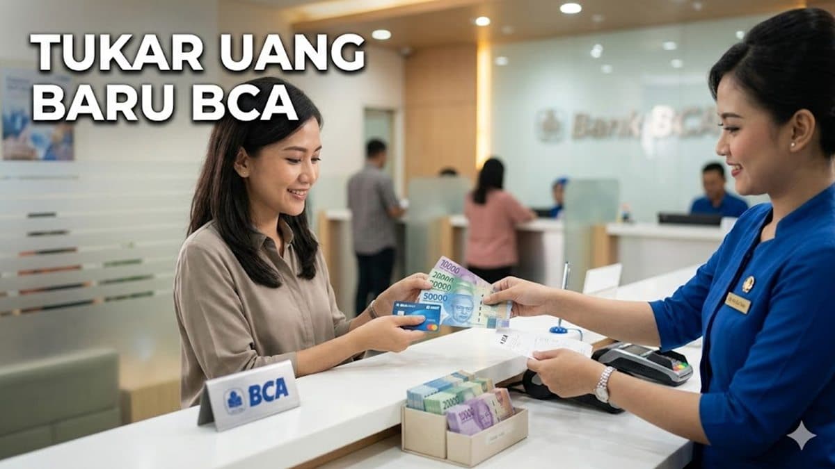 Cara Tukar Uang Baru di Bank BCA 2026, Syarat Lengkap dan Jadwal Resmi Penukaran Lebaran