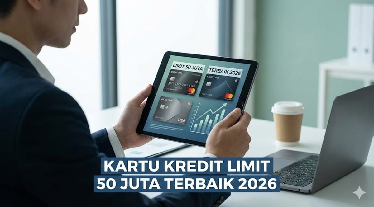 Pilihan Kartu Kredit Limit 50 Juta Terbaik 2026, Mudah Disetujui dan Banyak Promo