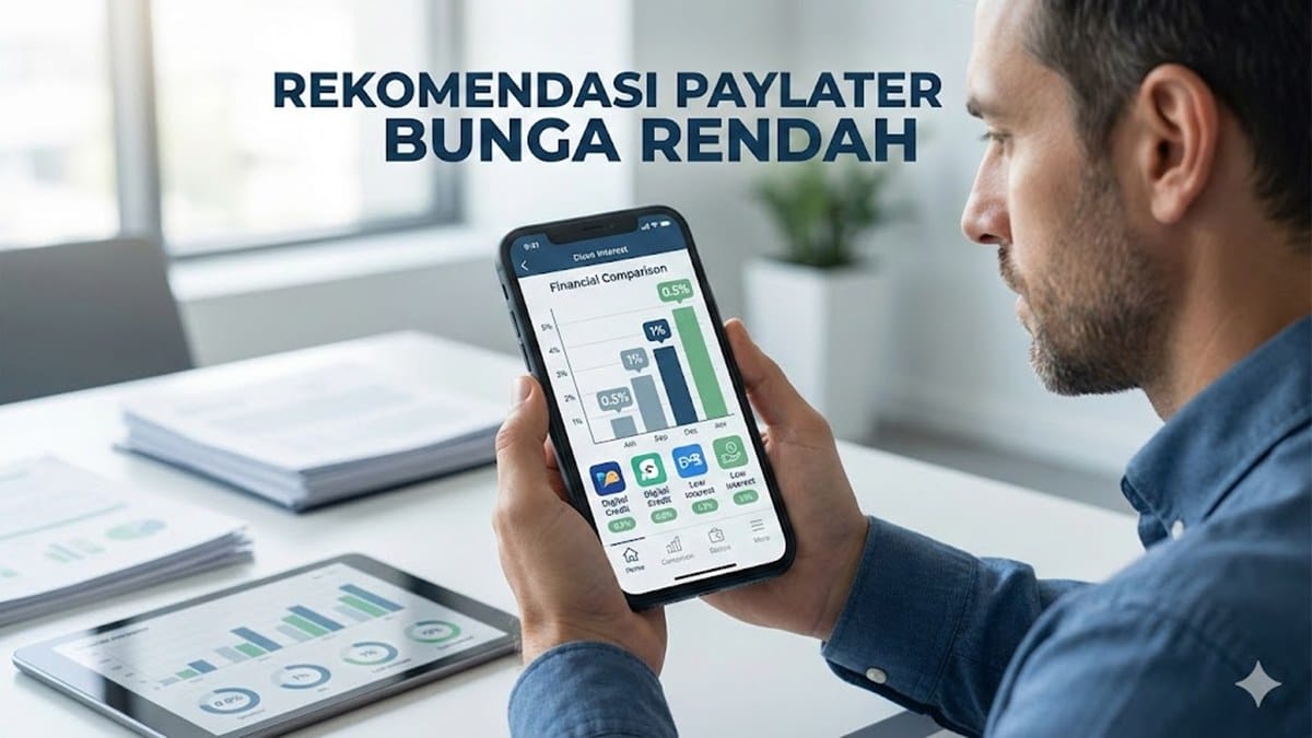 Rekomendasi PayLater Bunga Rendah Resmi OJK Terbaru 2026, Cicilan Ringan dan Aman