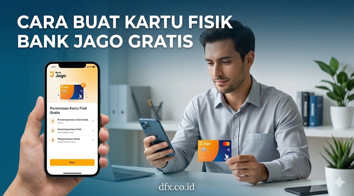 Cara Buat Kartu Fisik Bank Jago Gratis Terbaru 2026, Tanpa Biaya & Mudah!