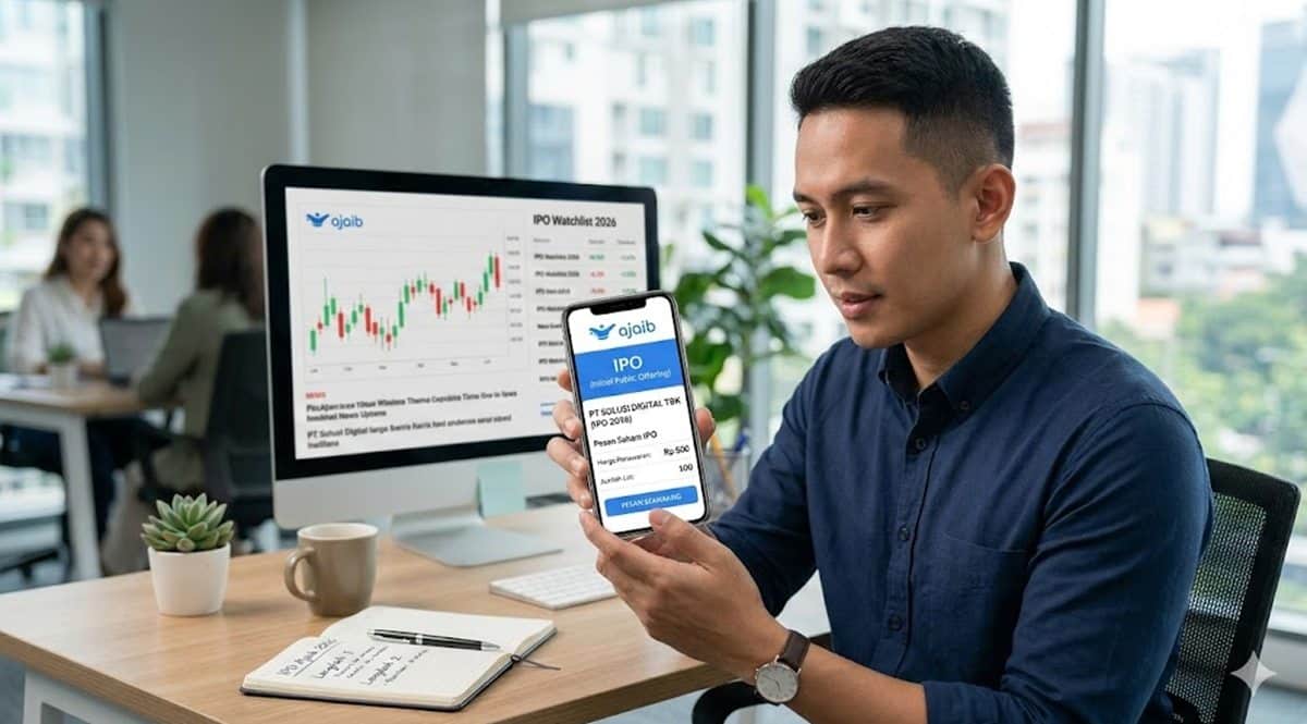 Cara Membeli Saham IPO di Aplikasi Ajaib 2026 Lengkap untuk Pemula Agar Pasti Dapat Jatah