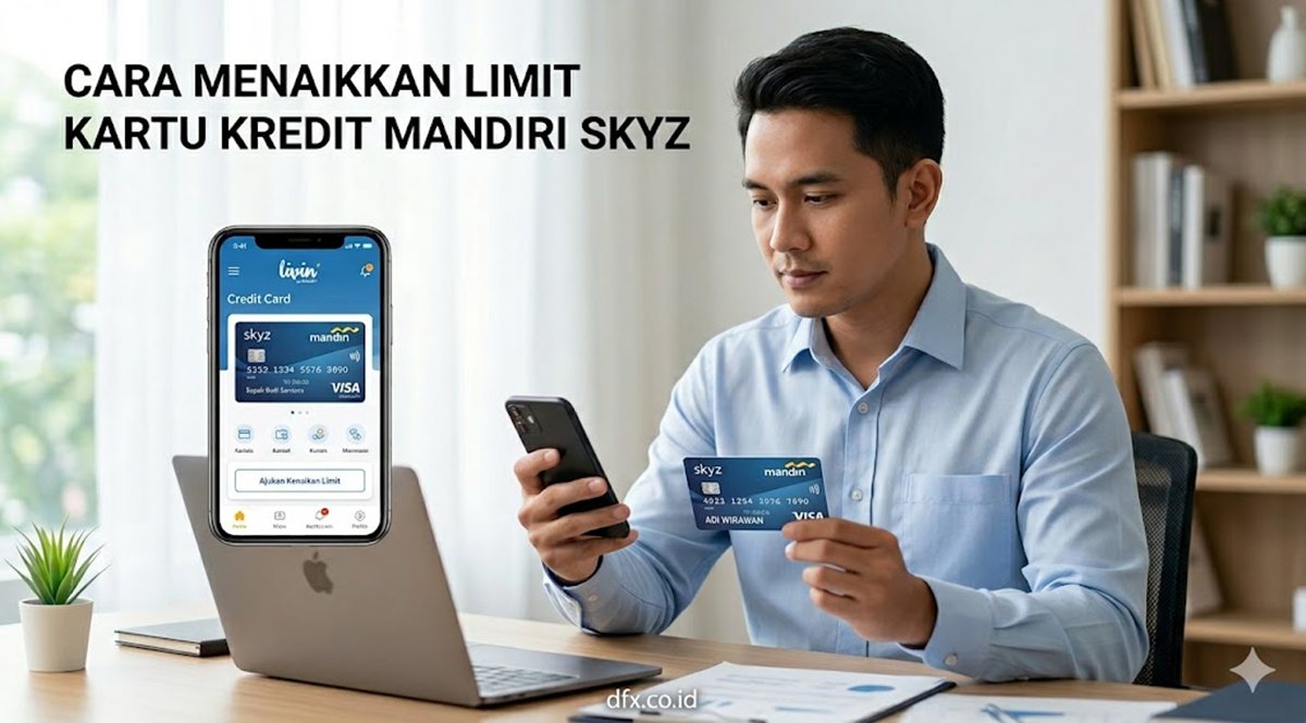 Cara Menaikkan Limit Kartu Kredit Mandiri Skyz,Agar Cepat Acc Tanpa Penolakan