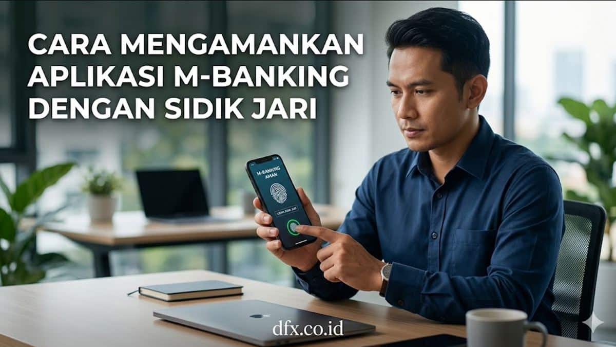 Cara Mengamankan Aplikasi M-Banking dengan Sidik Jari Agar Tidak Mudah Dibobol