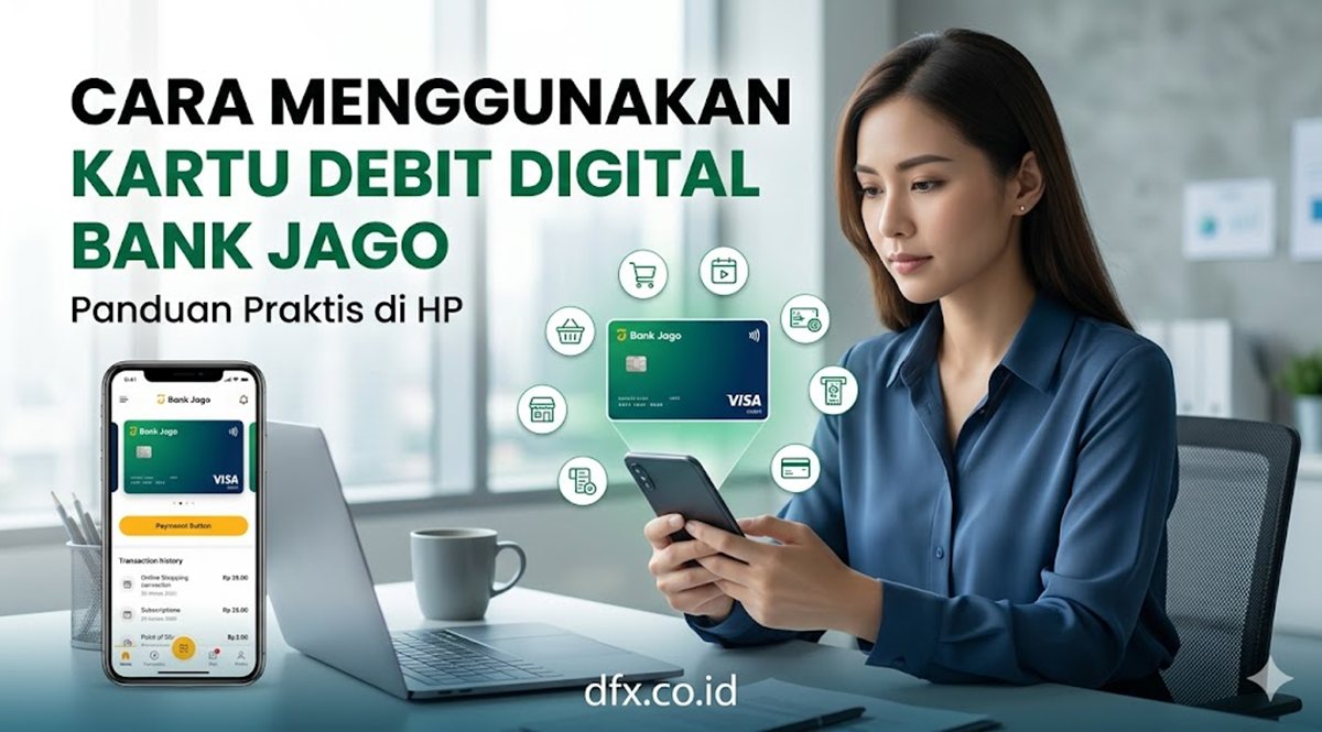 Cara Menggunakan Kartu Debit Digital Bank Jago Terbaru 2026, Tanpa Kartu Fisik!
