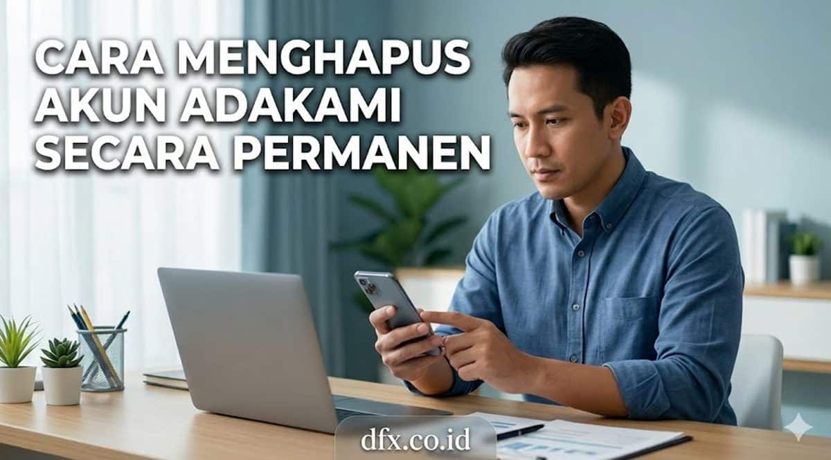 Cara Menghapus Akun AdaKami Secara Permanen, Ikuti Langkah Mudah Ini