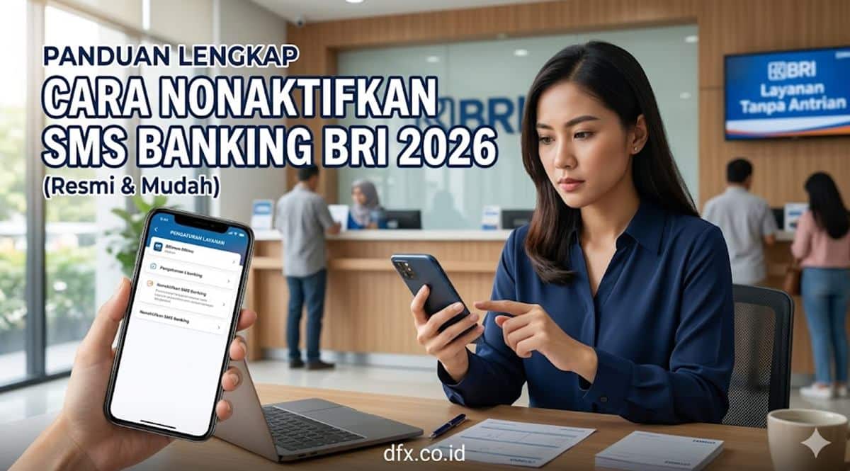 Cara Menonaktifkan SMS Banking BRI Terbaru 2026, Mudah Tanpa Ribet!