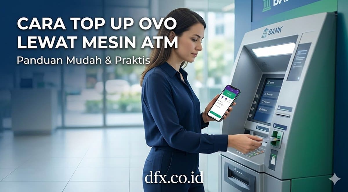 Cara Top Up OVO Lewat Mesin ATM dengan Mudah, Bisa dari BCA, BRI, BNI, dan Mandiri