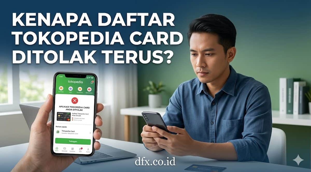 Kenapa Daftar Tokopedia Card Ditolak Terus Ini Penyebab dan Cara Mengatasinya!