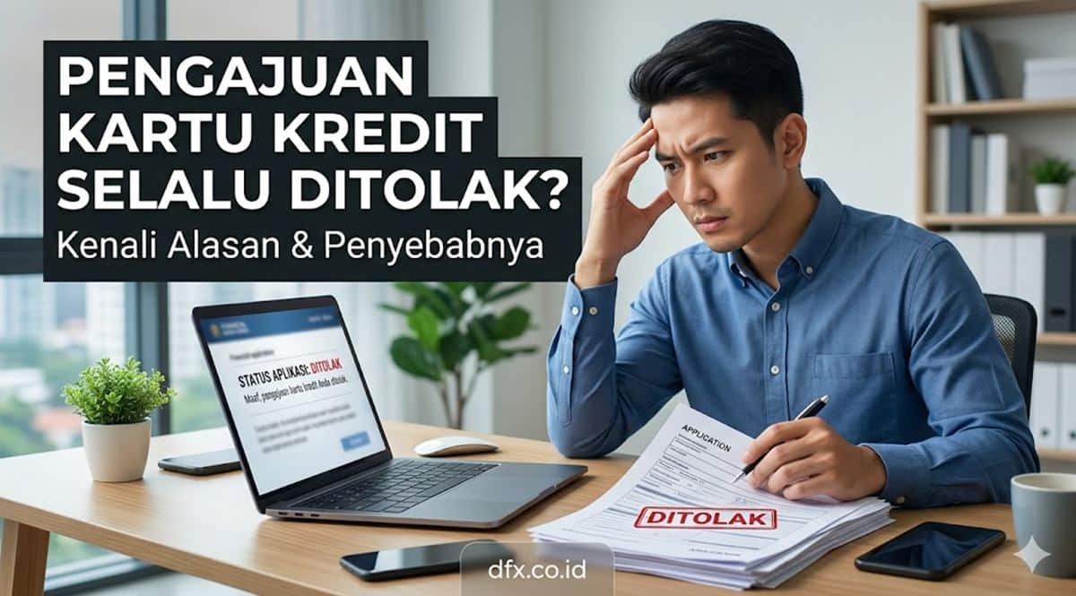 Kenapa Pengajuan Kartu Kredit Selalu Ditolak? Ini Penyebab Utama dan Solusinya