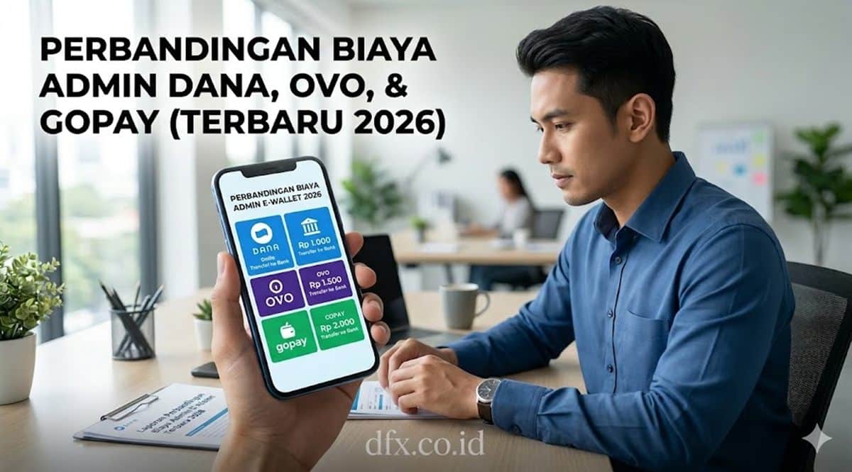 Perbandingan Biaya Admin DANA, OVO, dan GoPay Terbaru 2026, Mana Paling Murah