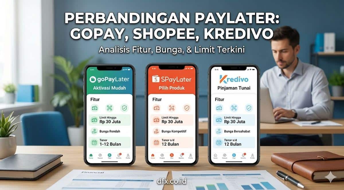 Perbandingan Paylater GoPay, ShopeePay, dan Kredivo Mana yang Paling Untung