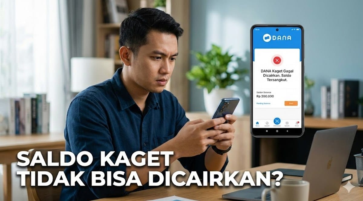 Saldo DANA Kaget Tidak Bisa Dicairka Ini Cara Tariknya di 2026
